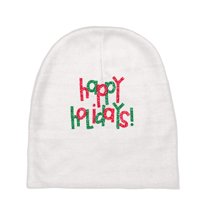 G 1 Happy Holidays Baby Beanies by mastitees.com | Artistshot