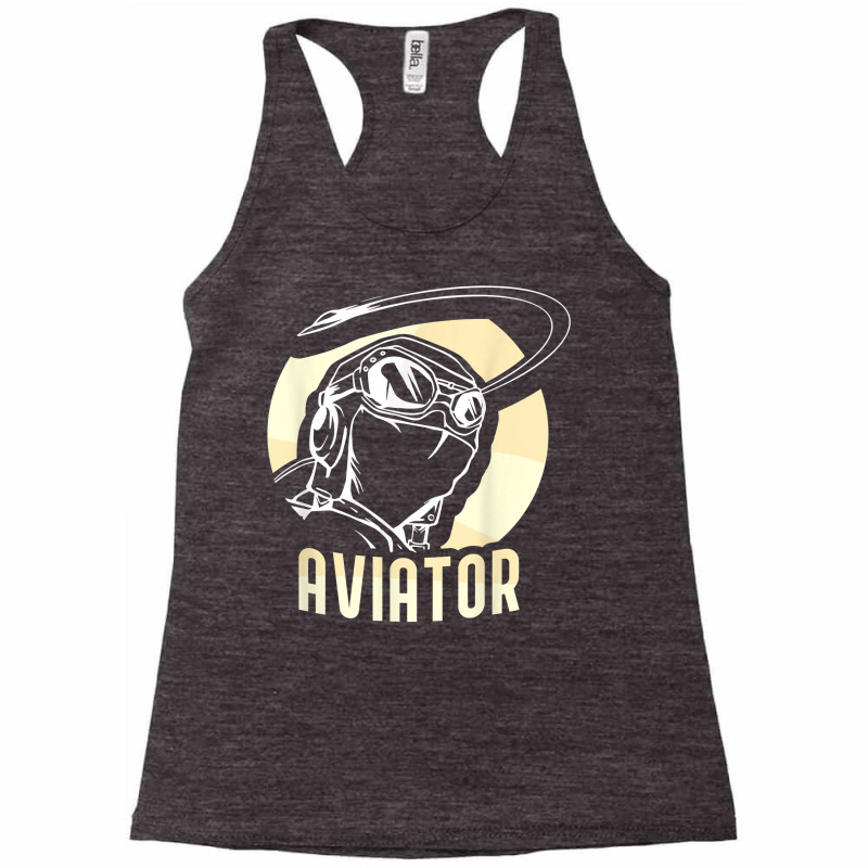 Aviator Aircraft Small Airplane Pilot Private T Shirt Racerback Tank by MoczoTenleigh | Artistshot