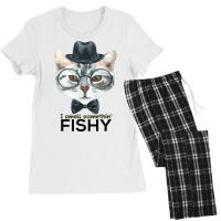 Cat T Shirt Private Detective Women's Pajamas Set | Artistshot