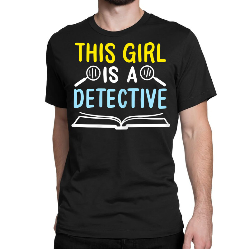 Detective & Private Investigator Fingerprint  Curious Girls T Shirt Classic T-shirt by AshleyPenez | Artistshot