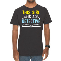 Detective & Private Investigator Fingerprint  Curious Girls T Shirt Vintage T-shirt | Artistshot