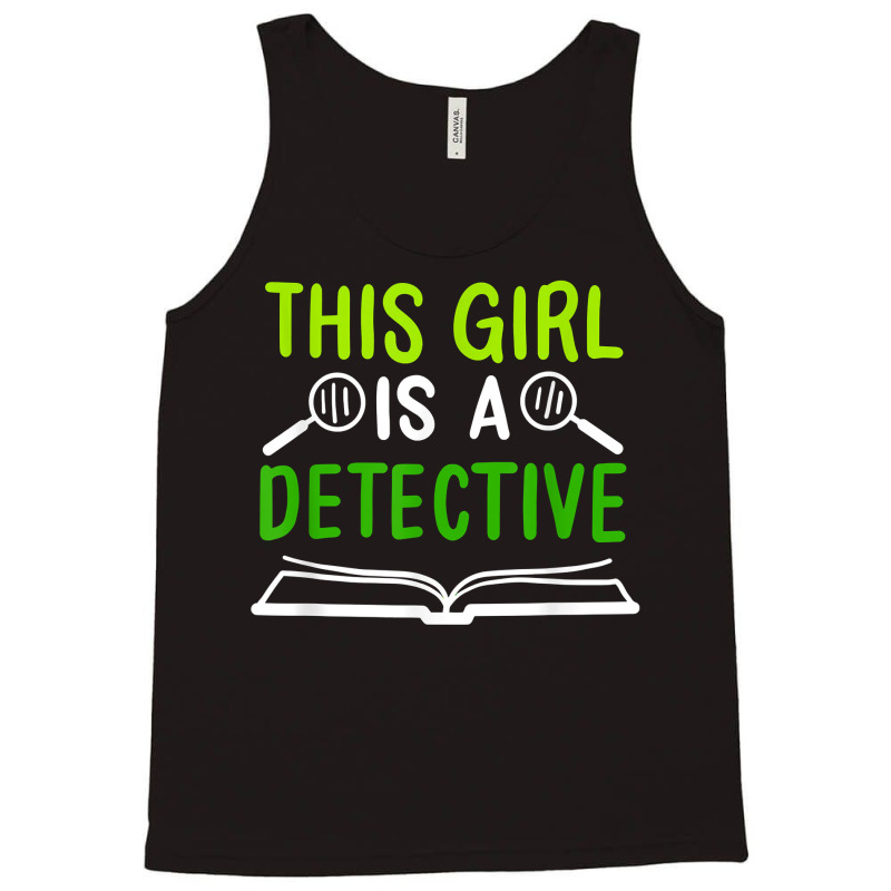 Detective Private Investigator And Fingerprint T Shirt Tank Top by AshleyPenez | Artistshot