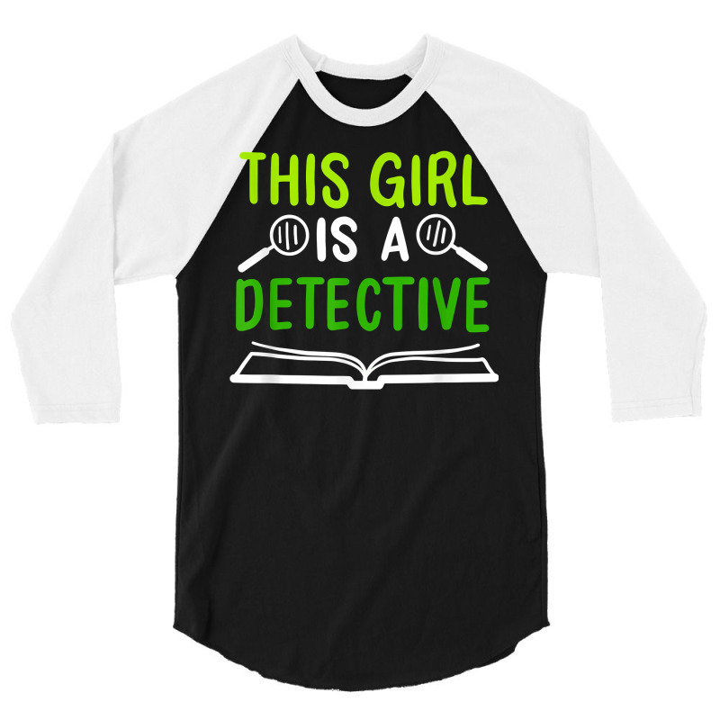 Detective Private Investigator And Fingerprint T Shirt 3/4 Sleeve Shirt by AshleyPenez | Artistshot