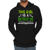 Detective Private Investigator And Fingerprint T Shirt Lightweight Hoodie | Artistshot