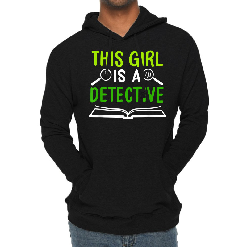 Detective Private Investigator And Fingerprint T Shirt Lightweight Hoodie by AshleyPenez | Artistshot