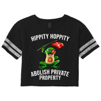 Funny Hippity Hoppity Abolish Private Property Frog Gift Men T Shirt Scorecard Crop Tee | Artistshot