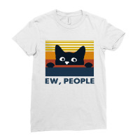 Cat Ew People Vintage Ladies Fitted T-shirt | Artistshot