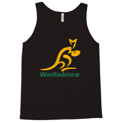wallabies gold logo Tank Top | Artistshot