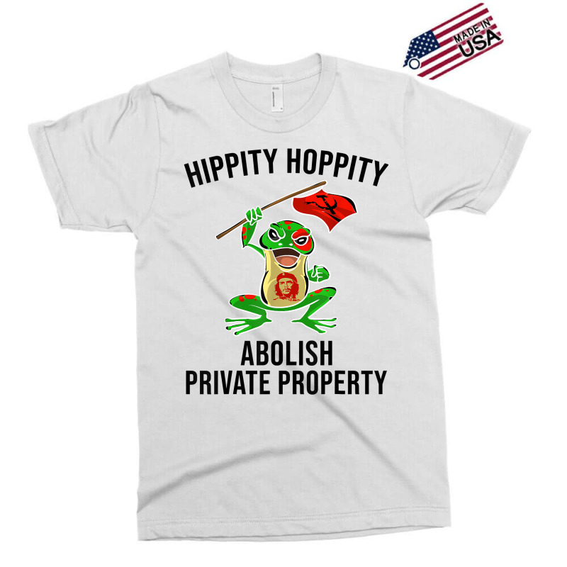 Funny Hippity Hoppity Abolish Private Property Frog Gift Men T Shirt Exclusive T-shirt by AshleyPenez | Artistshot