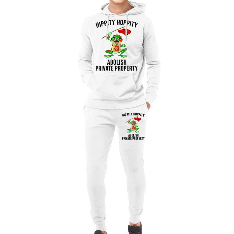 Funny Hippity Hoppity Abolish Private Property Frog Gift Men T Shirt Hoodie & Jogger set by AshleyPenez | Artistshot