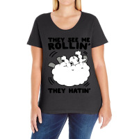 They See Me Rollin They Hatin Wooloo Ladies Curvy T-shirt | Artistshot