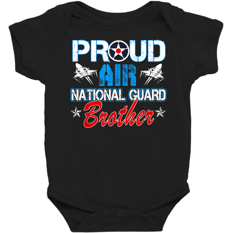 Proud Air National Guard Brother Air Force Veterans Day Mens T Shirt Baby Bodysuit by SchonbergerKamile | Artistshot