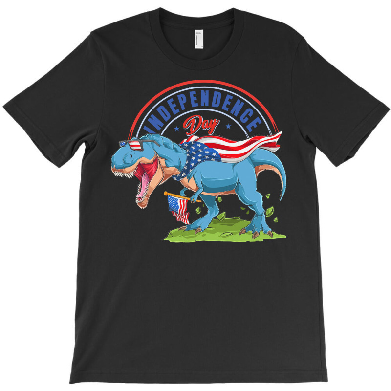 Independence Day T  Shirtamerisaurus Independence Scnd T  Shirt T-shirt | Artistshot