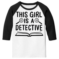 Detective Private Investigator And Fingerprint T Shirt Youth 3/4 Sleeve | Artistshot