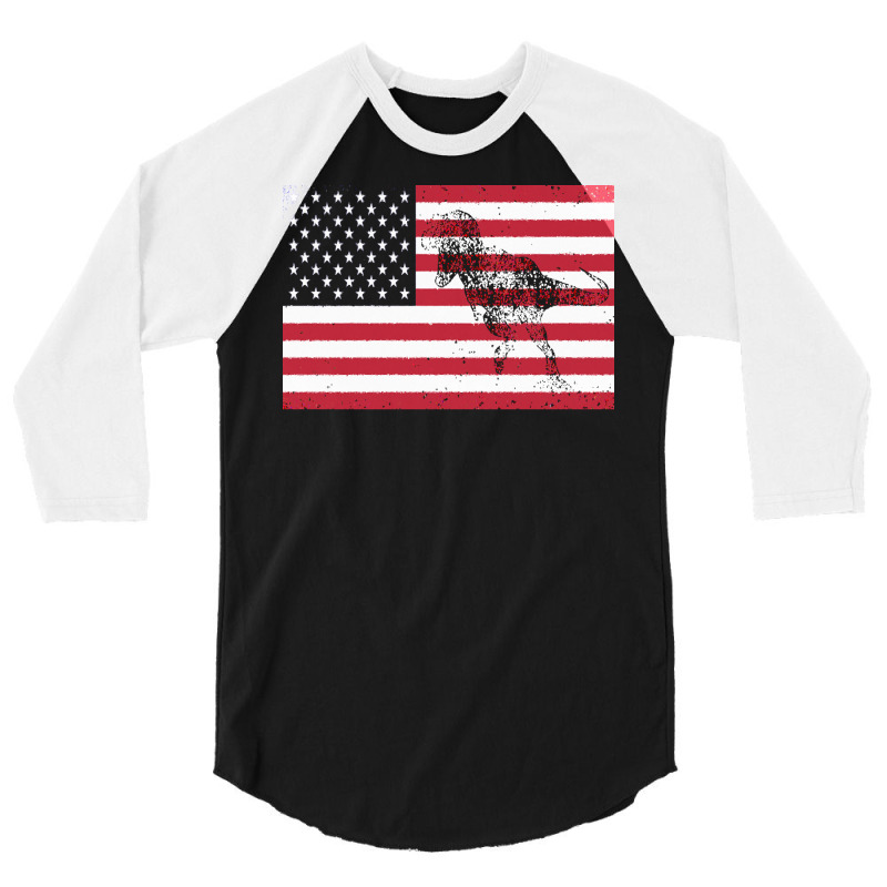 Independence Day T  Shirtdinosaur Independence Day T  Shirt 3/4 Sleeve Shirt | Artistshot