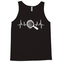 Heartbeat   Detective Spy And Private Investigator Agent T Shirt Tank Top | Artistshot