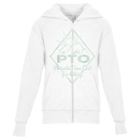 Hiking Saying Pto Private Time Out For Hiking For Hikers T Shirt Youth Zipper Hoodie | Artistshot