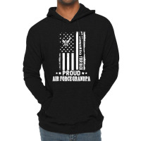 My Grandson Has Your Back Proud Air Force Grandpa Lightweight Hoodie | Artistshot