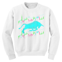 Forex Bull Capitalism T Shirt Youth Sweatshirt | Artistshot