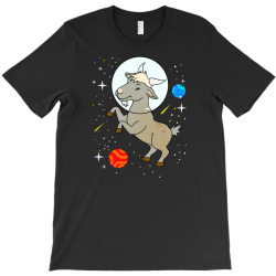 goat in space for space lover T-Shirt | Artistshot