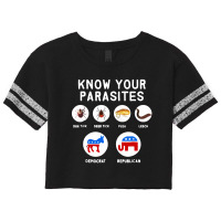 Know Your Parasites Scorecard Crop Tee | Artistshot