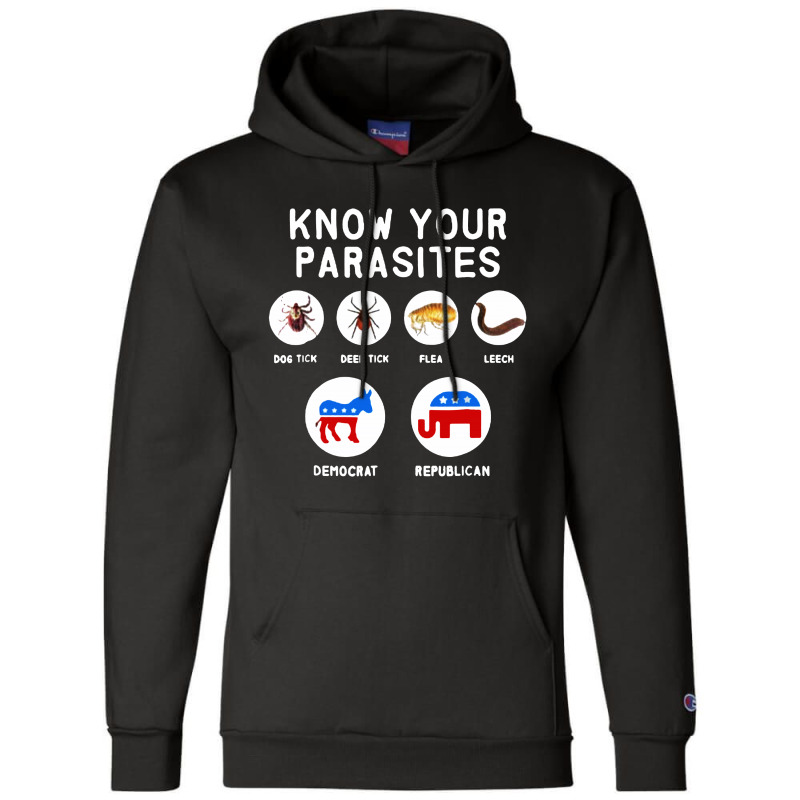 Know Your Parasites Champion Hoodie by Golden Store | Artistshot