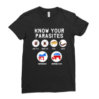 Know Your Parasites Ladies Fitted T-shirt | Artistshot