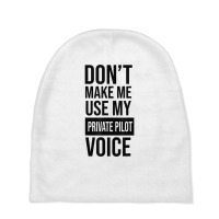 Funny Private Pilot Meme T Shirt Baby Beanies | Artistshot