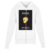 Hearing Impaired(ears) Youth Zipper Hoodie | Artistshot