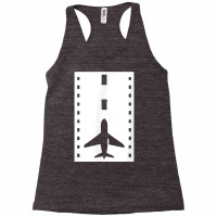 Plane On Runway Private Pilot T Shirt Racerback Tank | Artistshot