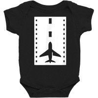 Plane On Runway Private Pilot T Shirt Baby Bodysuit | Artistshot