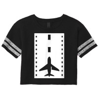 Plane On Runway Private Pilot T Shirt Scorecard Crop Tee | Artistshot