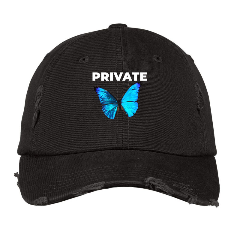 Private Butterfly Club Worldwide Europe Earth Travel T Shirt Vintage Cap by AshleyPenez | Artistshot