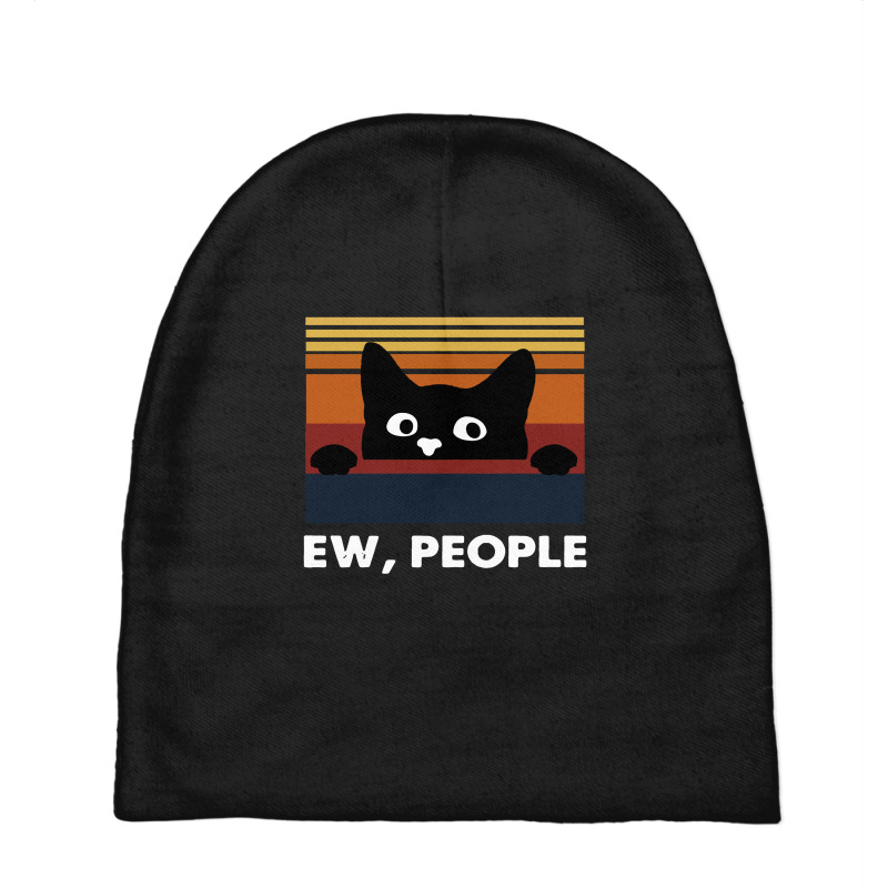 Cat Ew People Vintage Baby Beanies by Li Min Ho | Artistshot