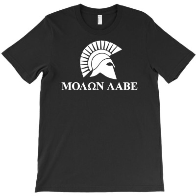 Molon Labe Spartan Rifle T-shirt Designed By I Wayan Amar