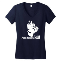 Patti Smith Punk Retro Women's V-neck T-shirt | Artistshot