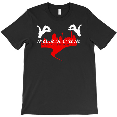Parkour Jump Freestyle T-shirt Designed By I Wayan Amar
