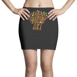 funky cool artsy colorful trees abstract art Mini Skirts | Artistshot