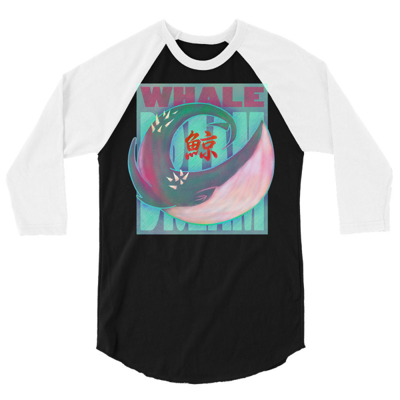 Whale Art T  Shirt Whale Dream   M K Z T  Shirt 3/4 Sleeve Shirt | Artistshot