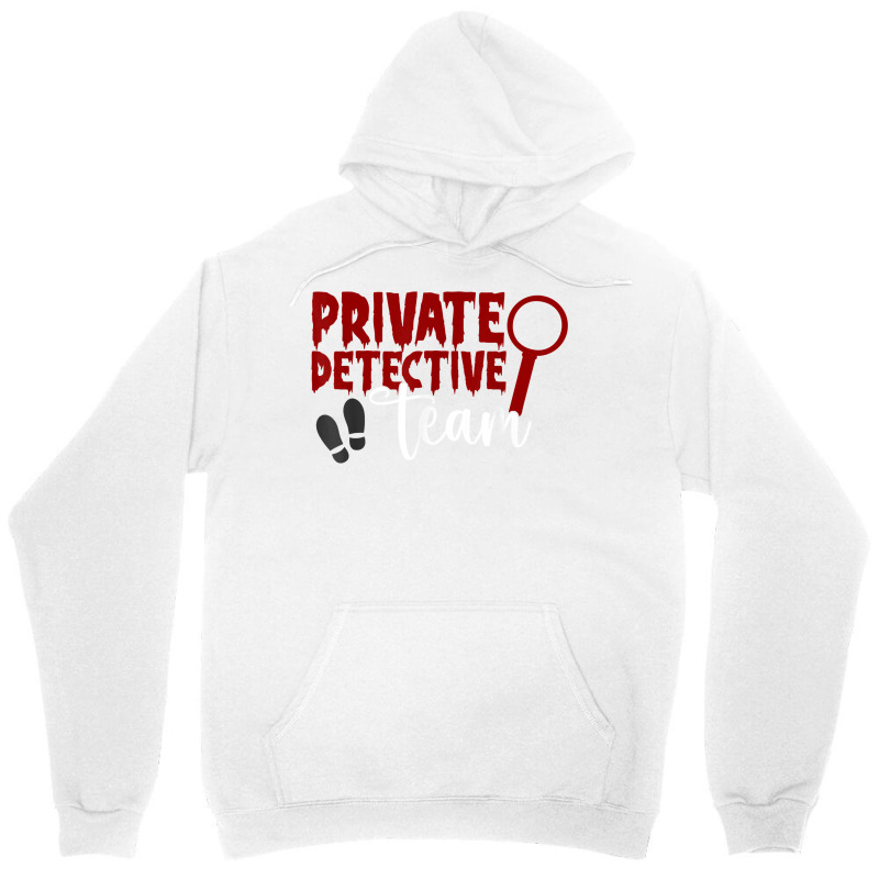 Private Detective Team Investigator Spy Investigation T Shirt Unisex Hoodie by MoczoTenleigh | Artistshot