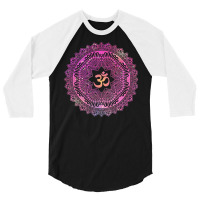 Yoga Gift T  Shirt Yoga Lover Mandala T  Shirt 3/4 Sleeve Shirt | Artistshot