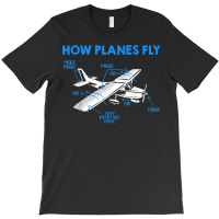 Private Pilot Aerospace Engineer How Planes Fly Engineering T Shirt T-shirt | Artistshot