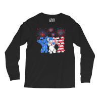 Yorkie Yorkshire Dog American Flag T  Shirt Funny Yorkie Yorkshire Dog Long Sleeve Shirts | Artistshot