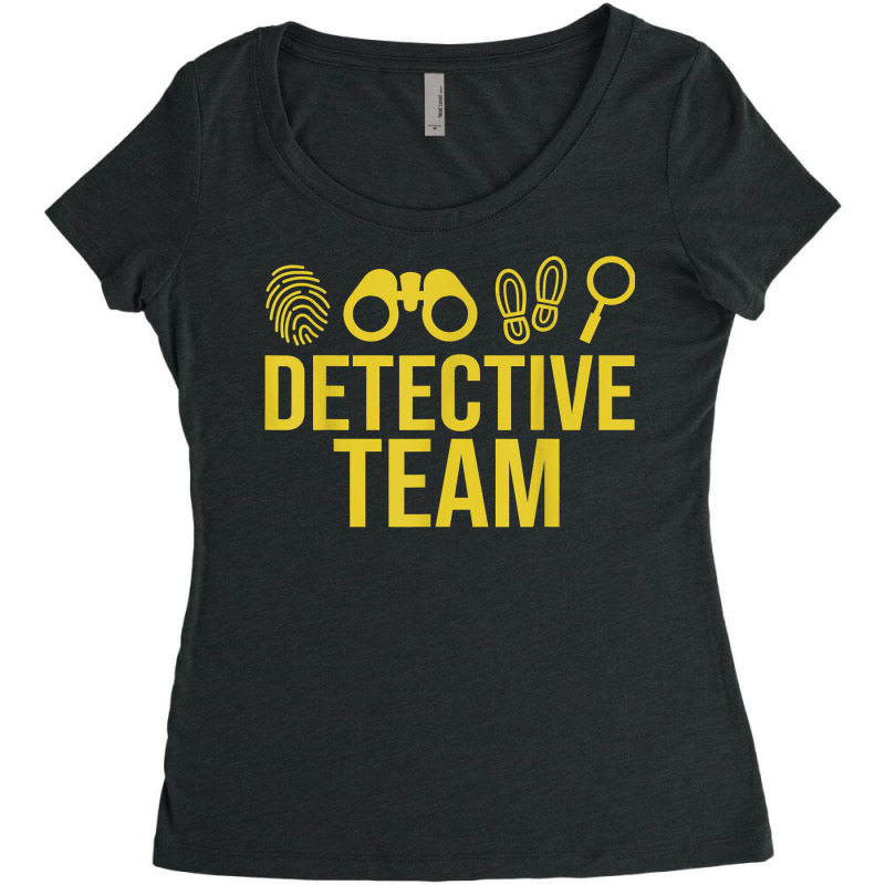 Private Investigator Detective Espionage Office Training T Shirt Women's Triblend Scoop T-shirt by MoczoTenleigh | Artistshot