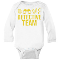 Private Investigator Detective Espionage Office Training T Shirt Long Sleeve Baby Bodysuit | Artistshot