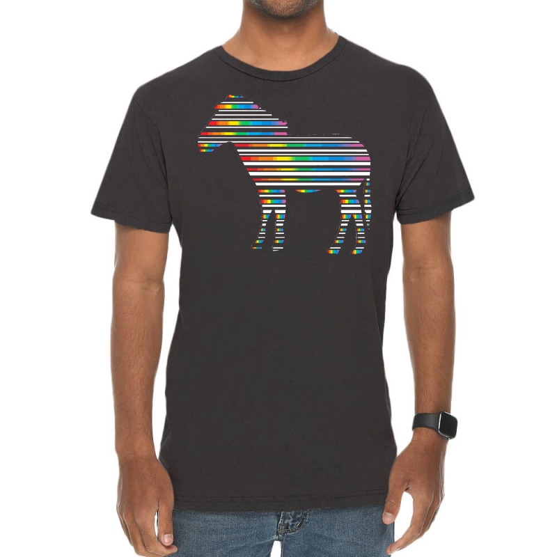 Zebra Design T  Shirtzebra T  Shirt (13) Vintage T-shirt | Artistshot