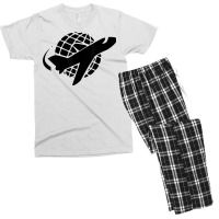 Private Jet Travel Airplane T Shirt Men's T-shirt Pajama Set | Artistshot