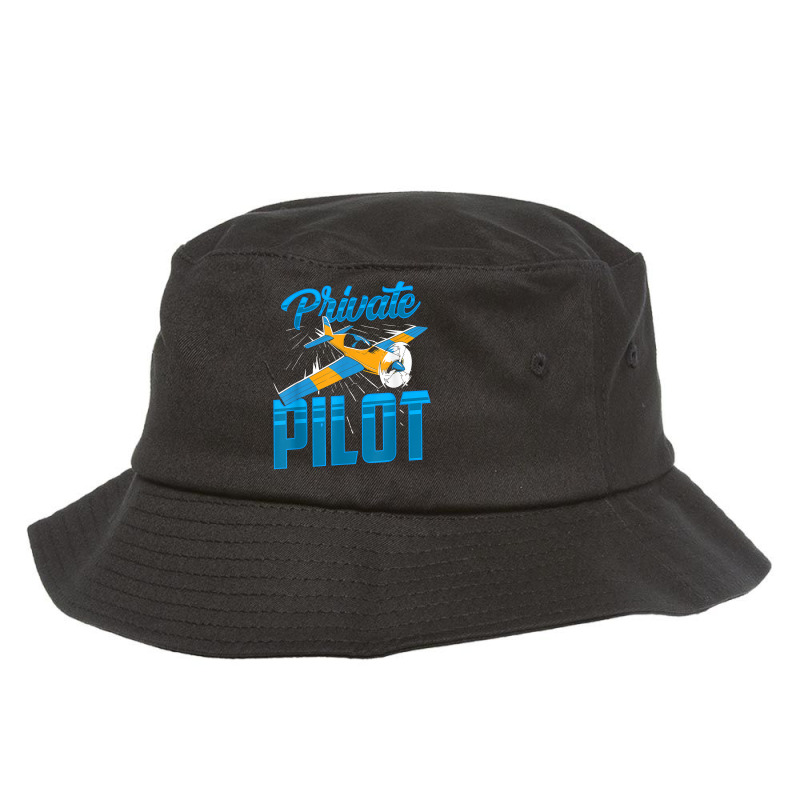 Private Pilot Aircraft Small Airplane T Shirt Bucket Hat by MoczoTenleigh | Artistshot