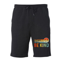 Be Kind Plus Size Graphic Fleece Short | Artistshot