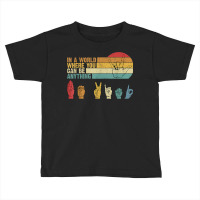 Be Kind Plus Size Graphic Toddler T-shirt | Artistshot